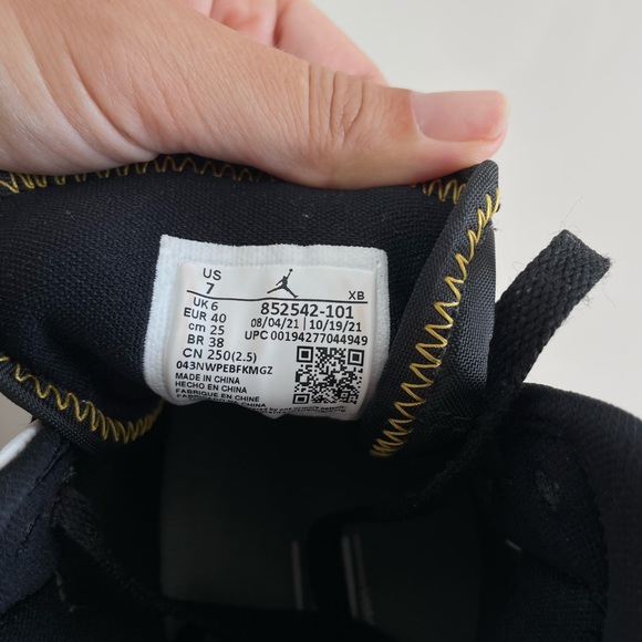 JORDAN leather sneakers - Picture 6 of 6